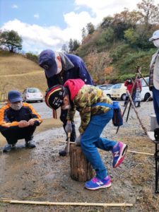田和山収穫祭 2021　弓作りの体験教室